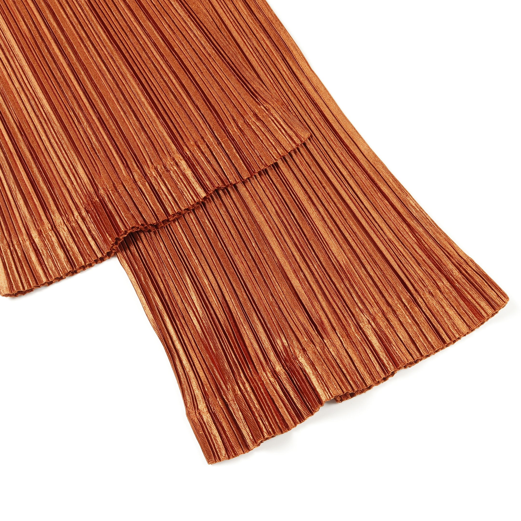 プリーツ イージーパンツ ライトブラウン プリーツプリーズ – RECLO