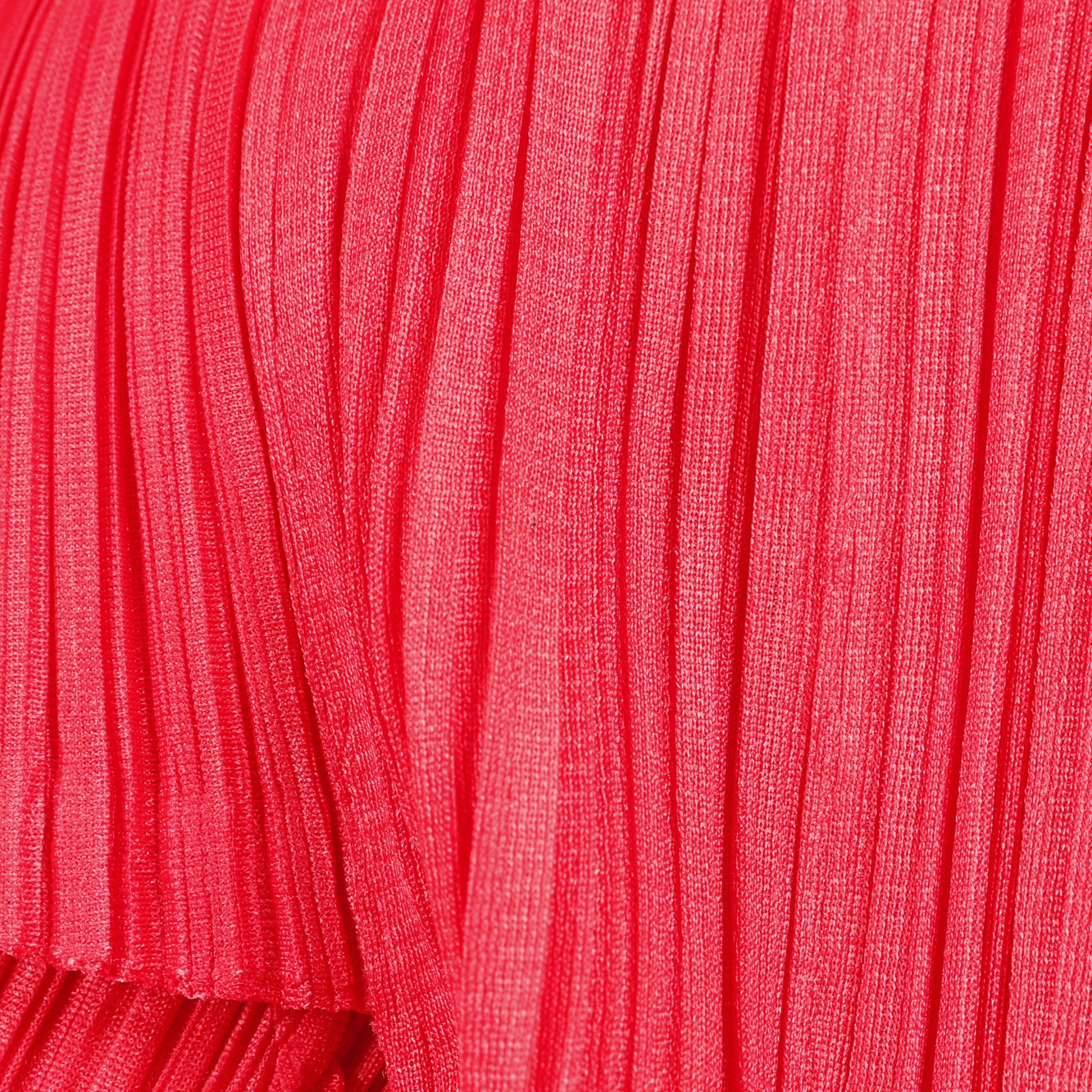 プリーツ カーディガン レッド プリーツプリーズ トップス PLEATS PLEASE