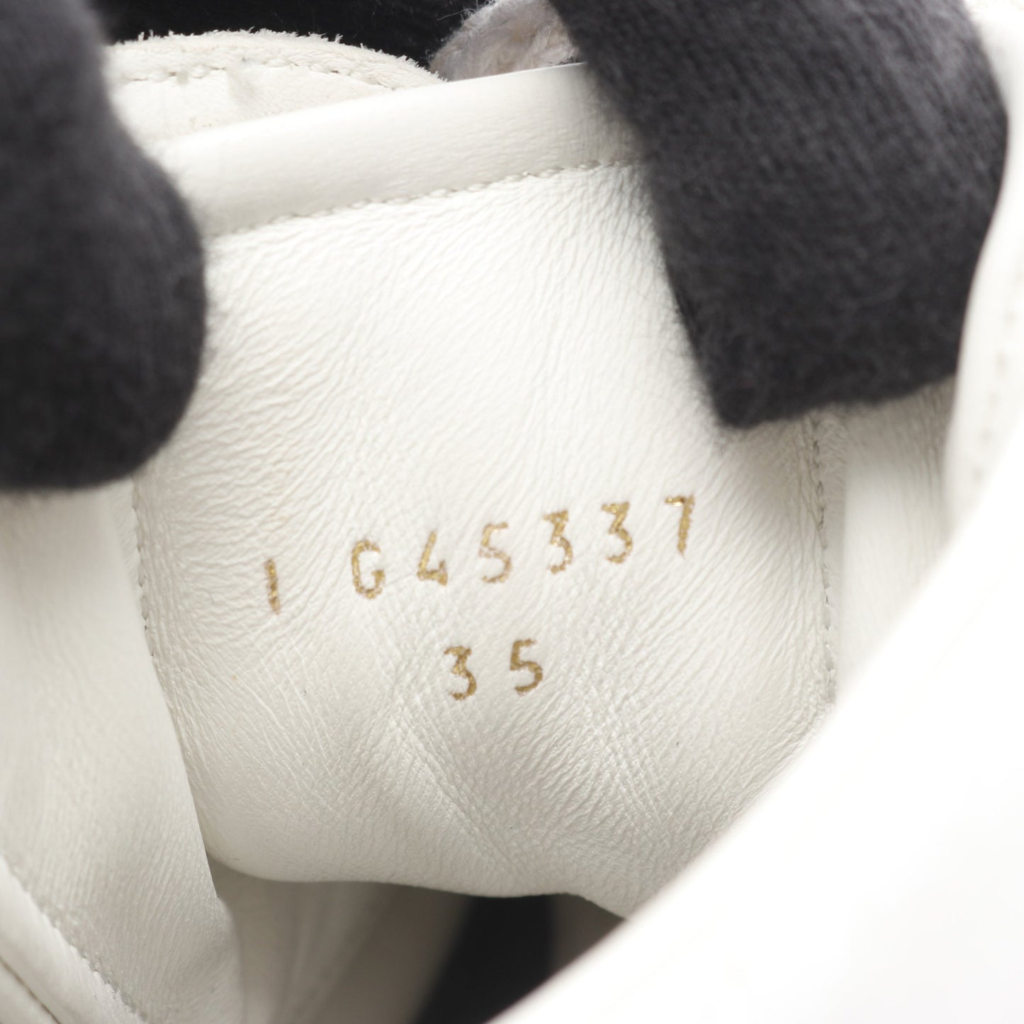 ココマーク ハイカットスニーカー ファブリック ヌバック ホワイト シャネル シューズ CHANEL
