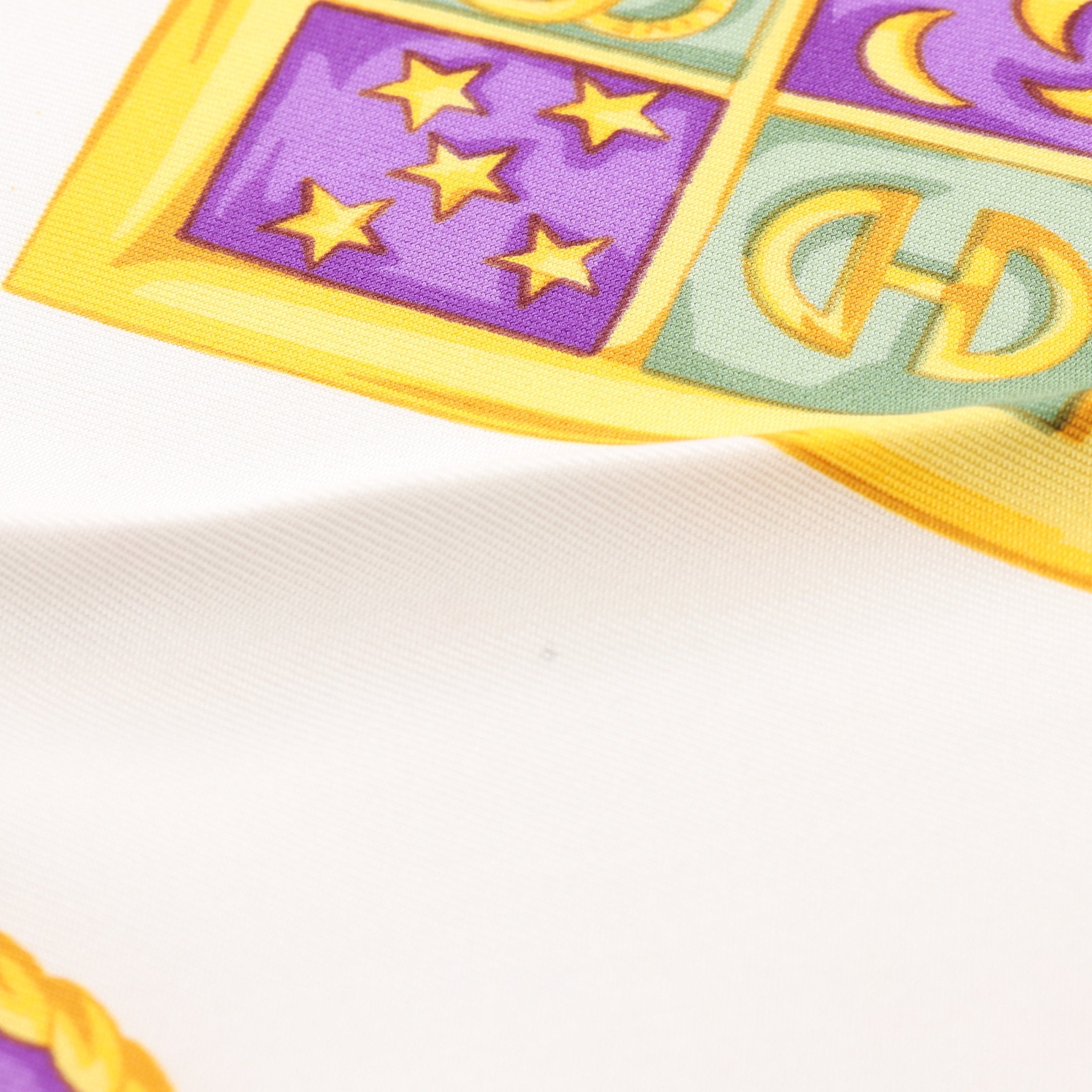 トリオンフ スカーフ シルク ネイビー マルチカラー セリーヌ – RECLO