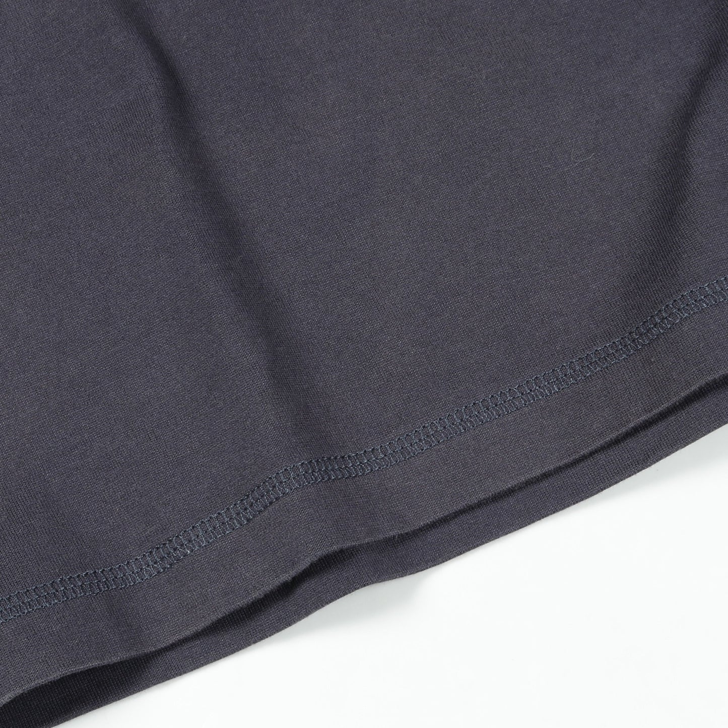 Tシャツ クルーネック 刺繍 コットン ネイビー エルメス トップス HERMES