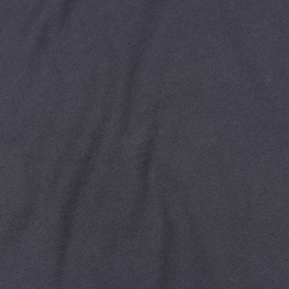 Tシャツ クルーネック 刺繍 コットン ネイビー エルメス トップス HERMES
