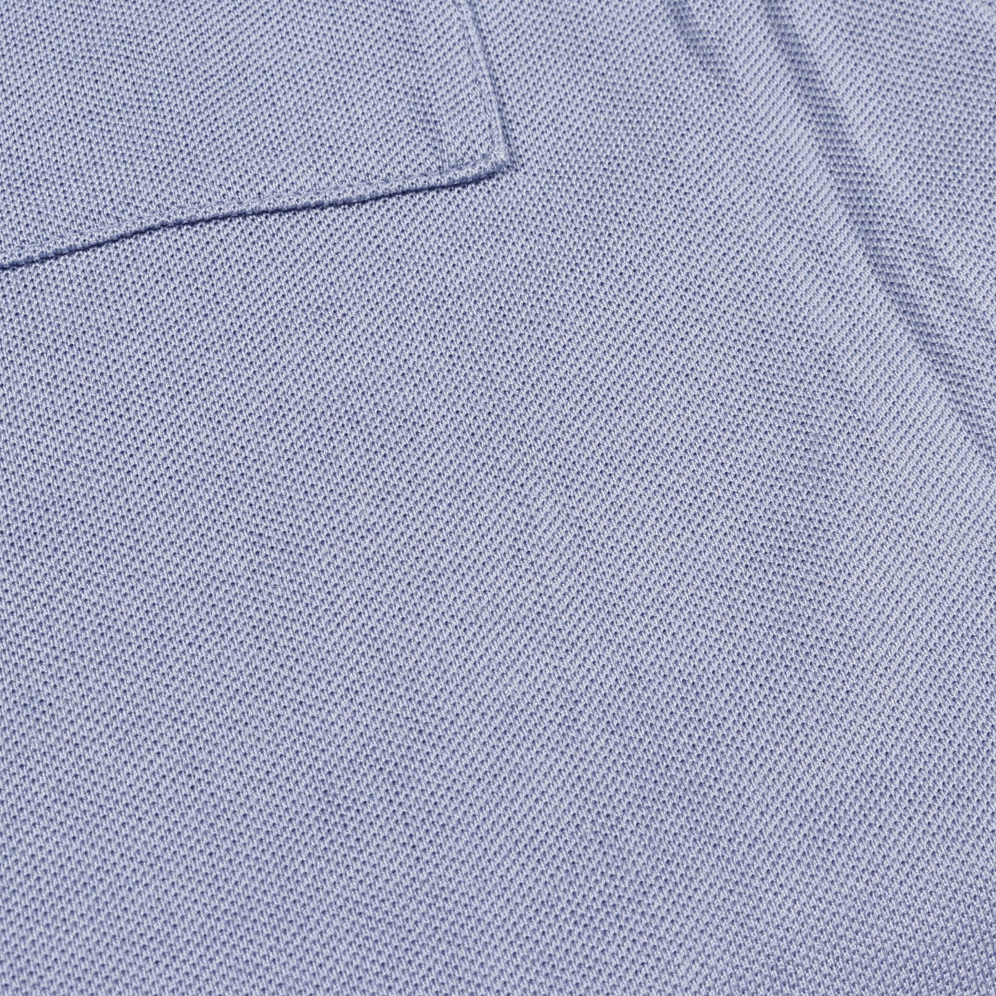 H刺繍ポケット付き Tシャツ クルーネック コットン ブルーグレー エルメス トップス HERMES