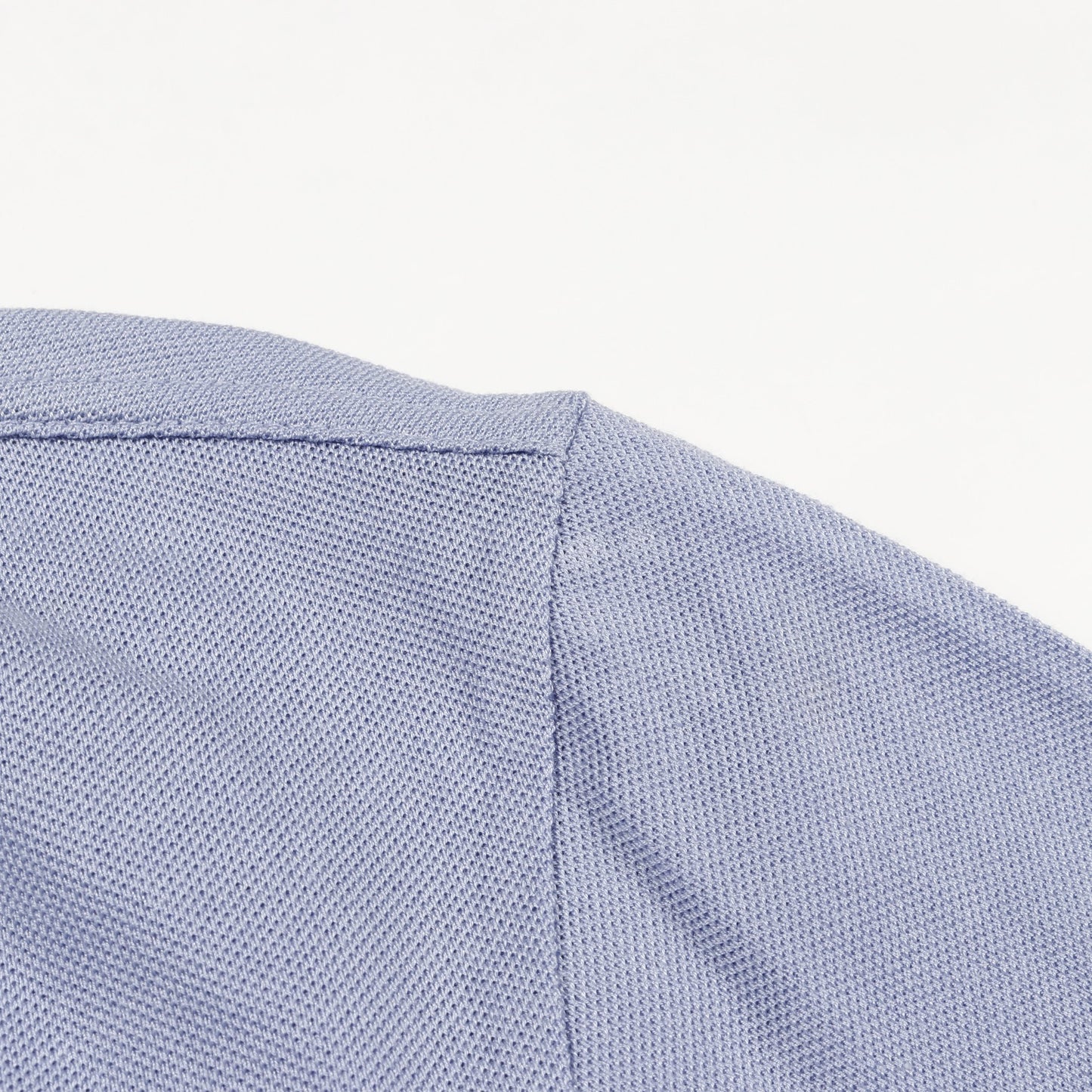 H刺繍ポケット付き Tシャツ クルーネック コットン ブルーグレー エルメス トップス HERMES