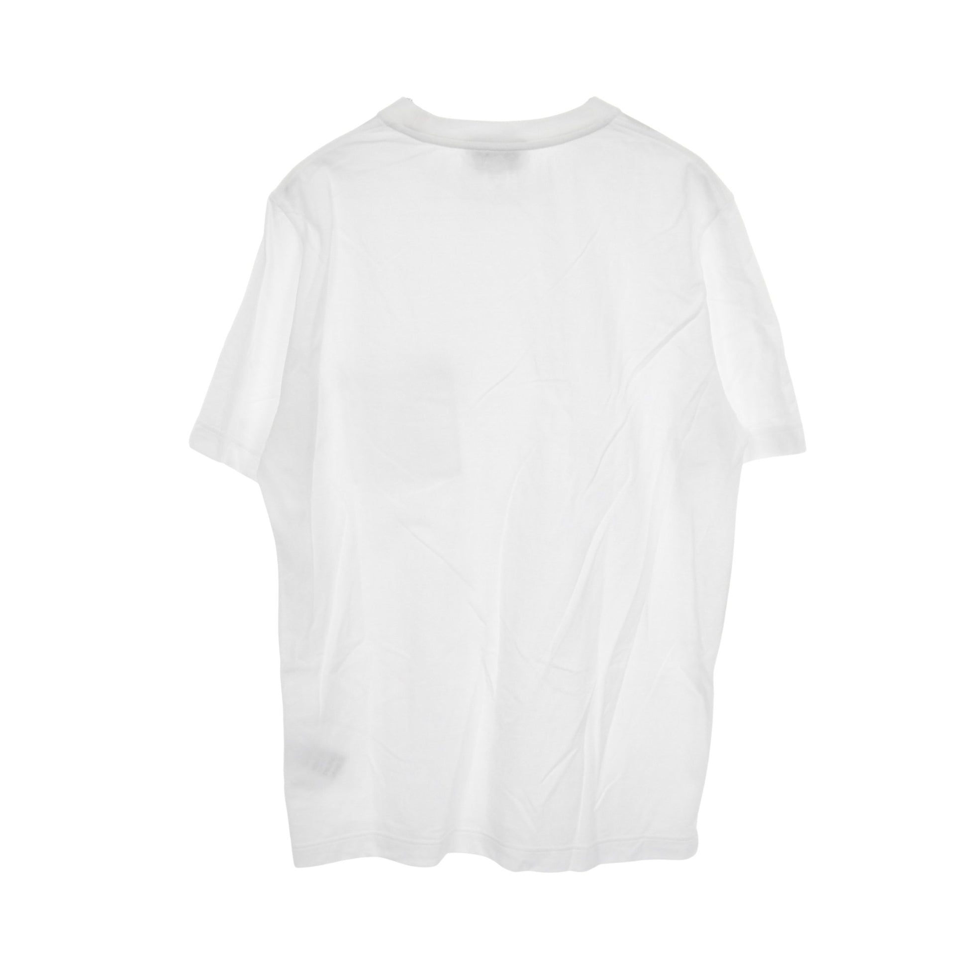 H刺繍ポケット付き Tシャツ コットン ホワイト エルメス トップス HERMES