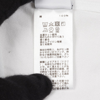 H刺繍ポケット付き Tシャツ コットン ホワイト エルメス トップス HERMES