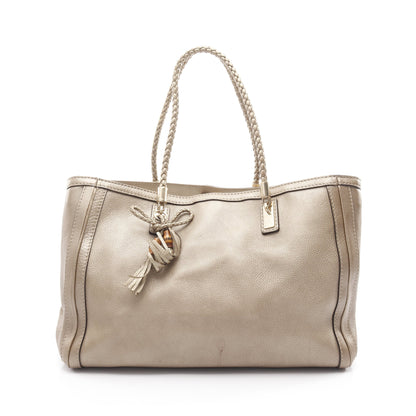 ベラ バンブー ハンドバッグ トートバッグ レザー ゴールド グッチ バッグ GUCCI