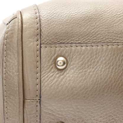 ベラ バンブー ハンドバッグ トートバッグ レザー ゴールド グッチ バッグ GUCCI
