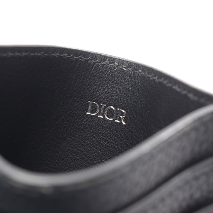 CD Icon カードホルダー カードケース レザー ブラック クリスチャンディオール 財布・小物 Christian Dior