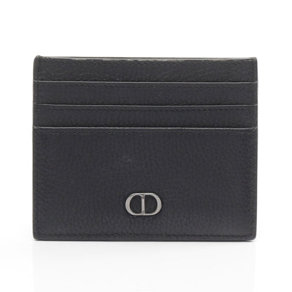 CD Icon カードホルダー カードケース レザー ブラック クリスチャンディオール 財布・小物 Christian Dior