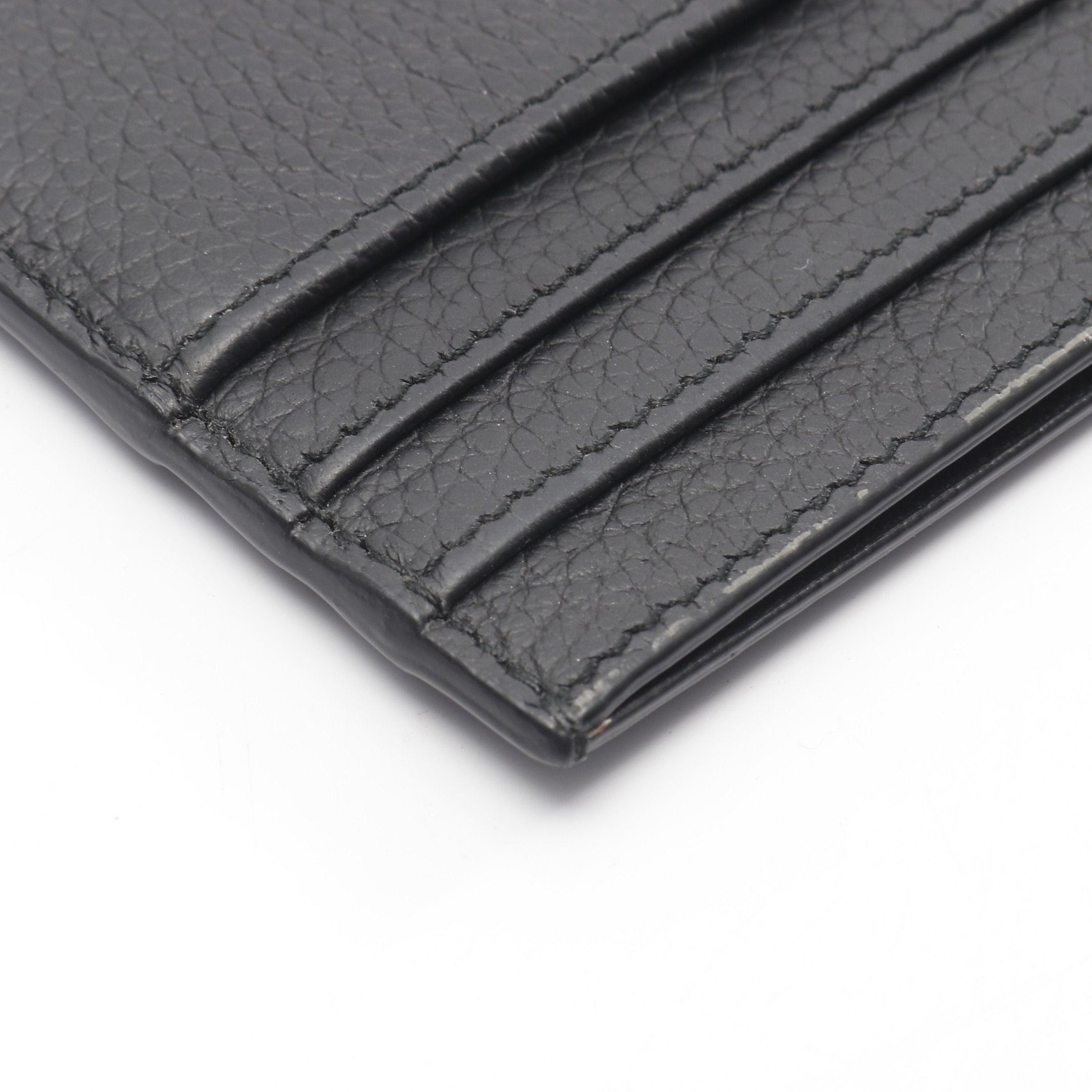 CD Icon カードホルダー カードケース レザー ブラック クリスチャン