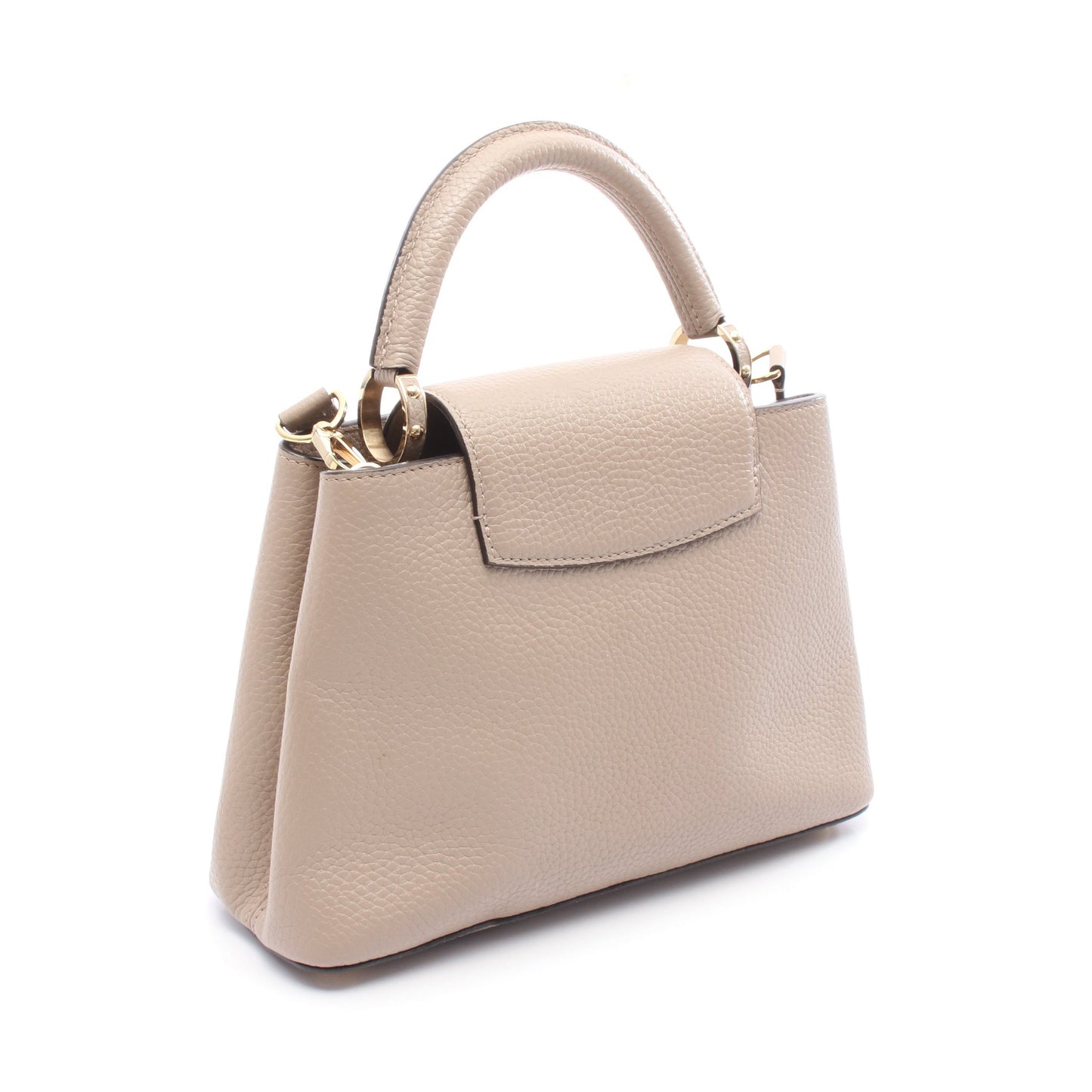 カプシーヌBB ガレ ハンドバッグ トリヨンレザー グレーベージュ 2WAY ルイヴィトン バッグ LOUIS VUITTON