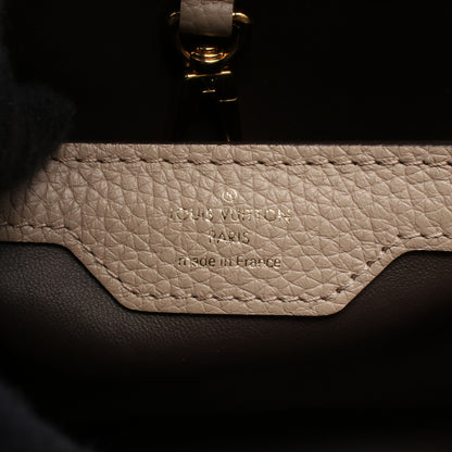 カプシーヌBB ガレ ハンドバッグ トリヨンレザー グレーベージュ 2WAY ルイヴィトン バッグ LOUIS VUITTON