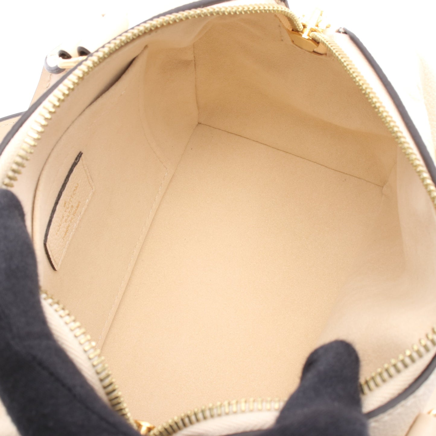 スピーディバンドリエール20 モノグラムアンプラント ハンドバッグ レザー アイボリー ルイヴィトン バッグ LOUIS VUITTON