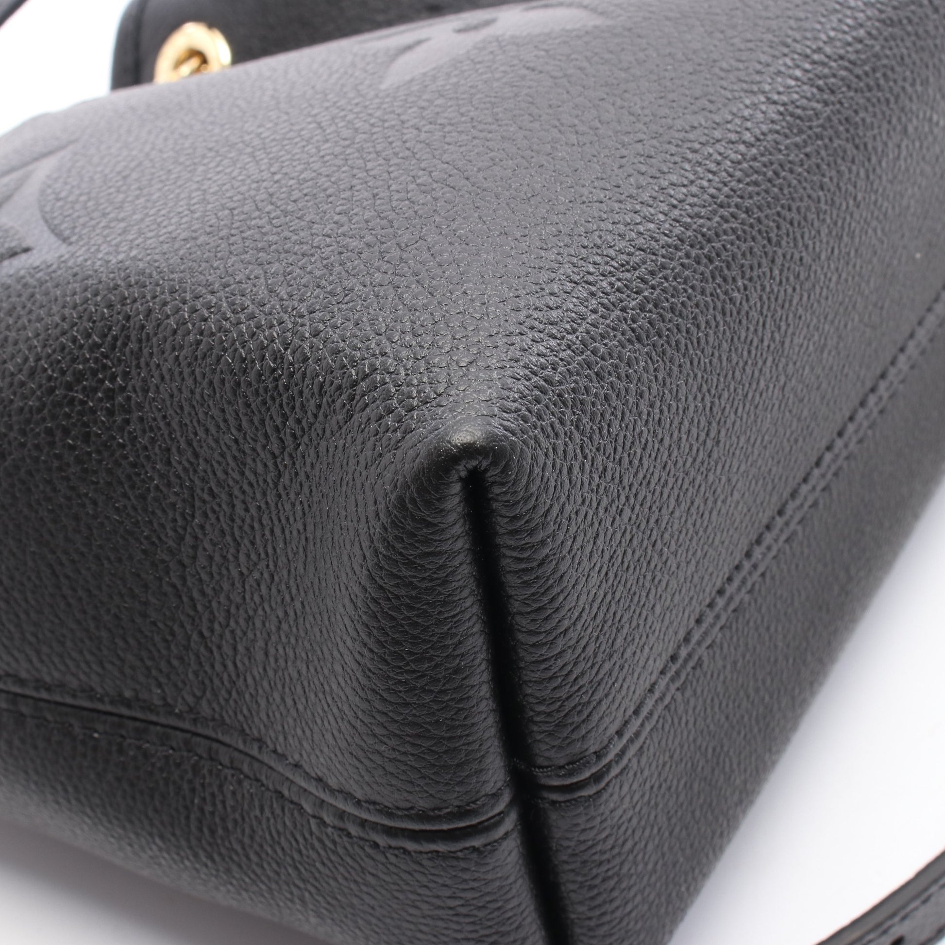 LVバンドル モノグラムアンプラント ノワール ハンドバッグ レザー ブラック 2WAY ルイヴィトン バッグ LOUIS VUITTON