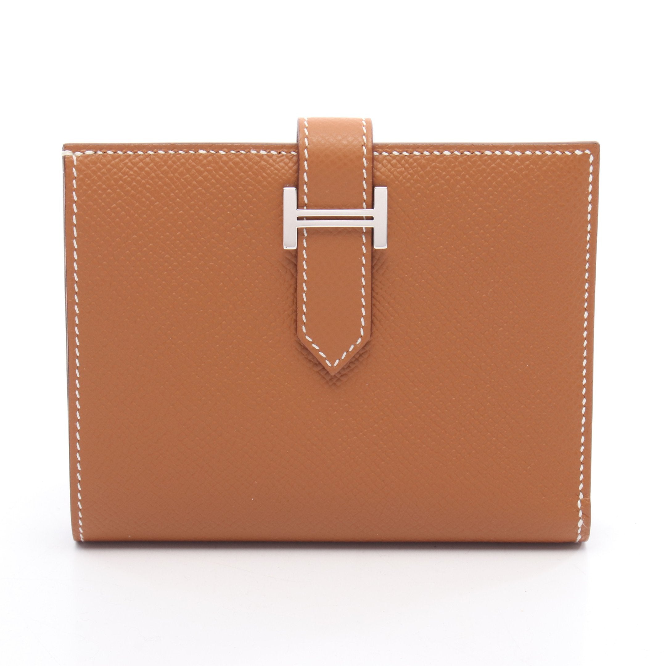 HERMES エルメス【美品】ベアン コンパクト ブラウン 二つ折り財布 HERMES（エルメス） （新品・未使用品）エルメス ベアン コンパクト 二