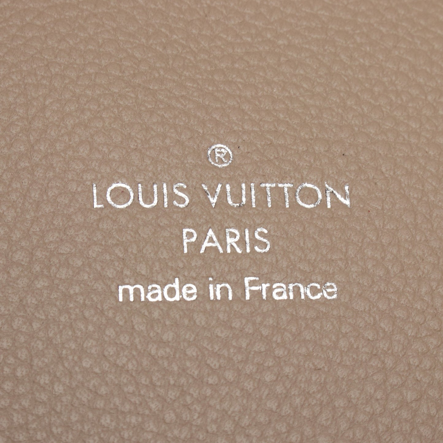 ヒナPM マヒナ ガレ ハンドバッグ レザー グレーベージュ 2WAY ルイヴィトン バッグ LOUIS VUITTON