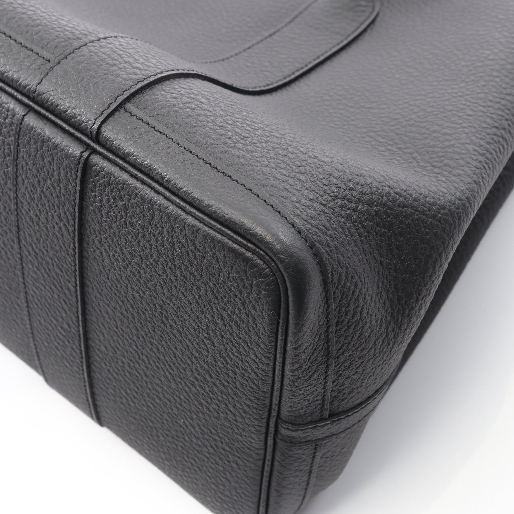 ガーデンパーティPM スティープル カドリージュ ハンドバッグ トートバッグ ネゴンダ ブラック シルバー金具 T刻印 エルメス バッグ HERMES