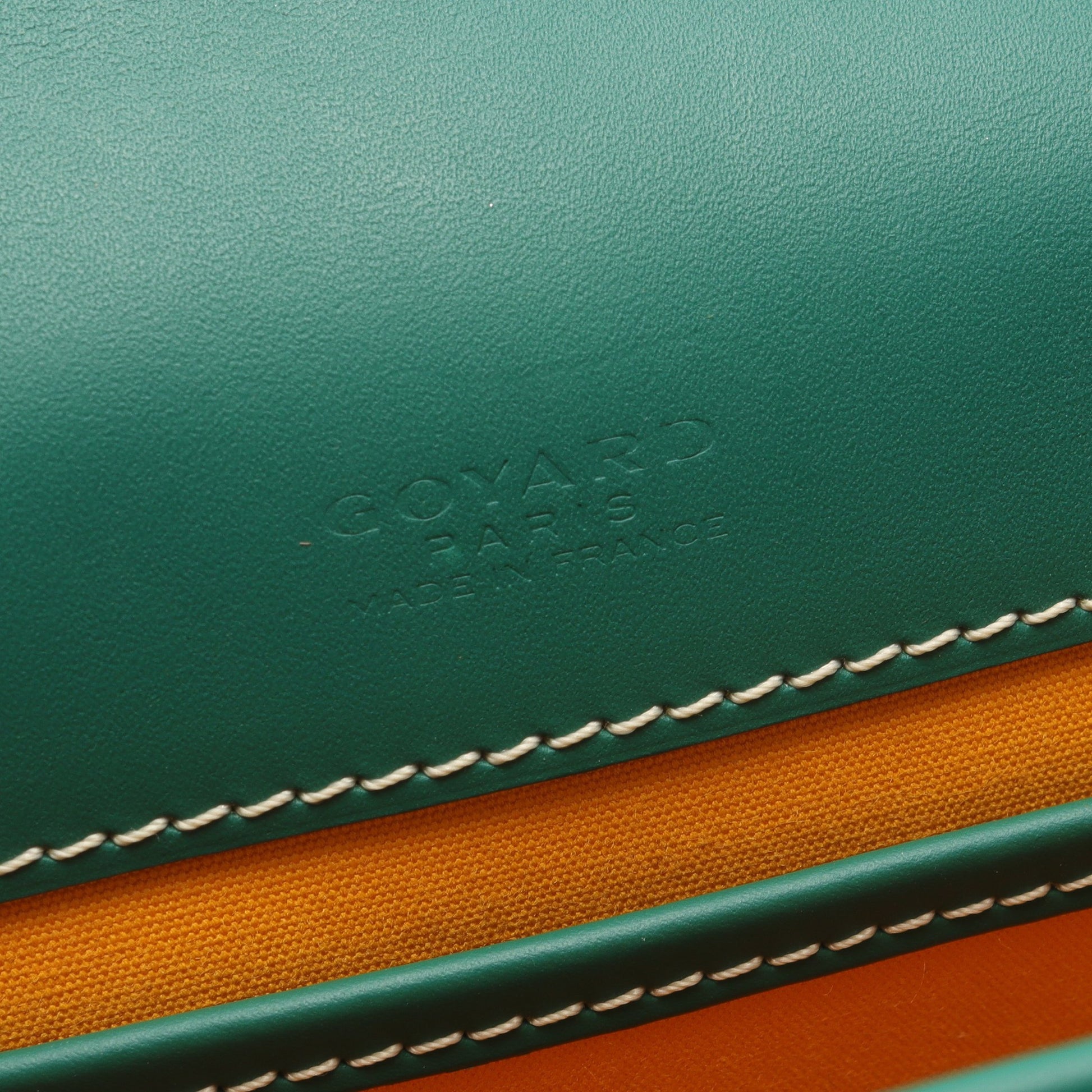 ショルダーバッグ コーティングキャンバス レザー グリーン マルチカラー ゴヤール バッグ GOYARD