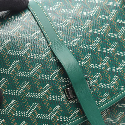 ショルダーバッグ コーティングキャンバス レザー グリーン マルチカラー ゴヤール バッグ GOYARD