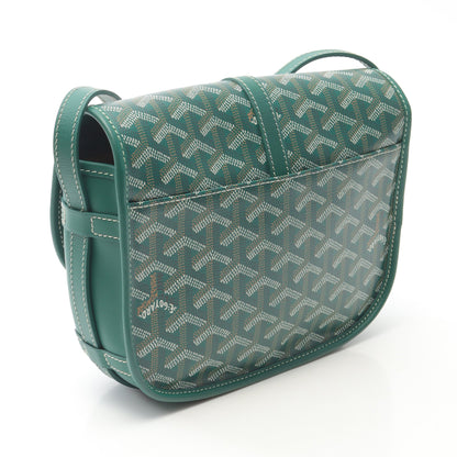 ショルダーバッグ コーティングキャンバス レザー グリーン マルチカラー ゴヤール バッグ GOYARD