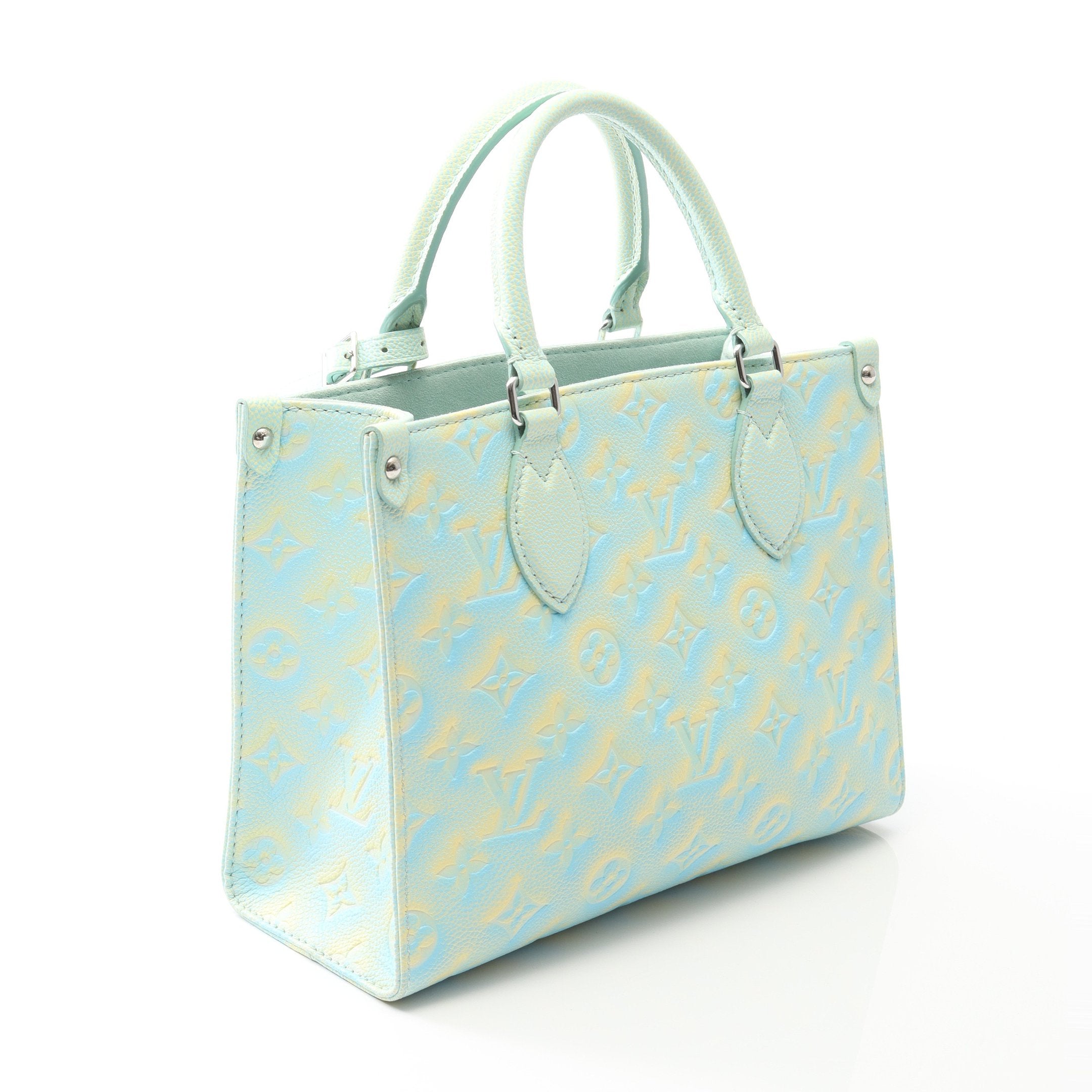 ヴィトン　アンプラント　オンザゴー　PM 2way ショルダー　ハンド　バッグ オンザゴーPM モノグラムアンプラント サマースターダスト ヴェール