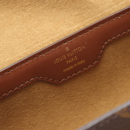 パピヨン トランク モノグラム ショルダーバッグ PVC レザー ブラウン 2WAY ルイヴィトン バッグ LOUIS VUITTON