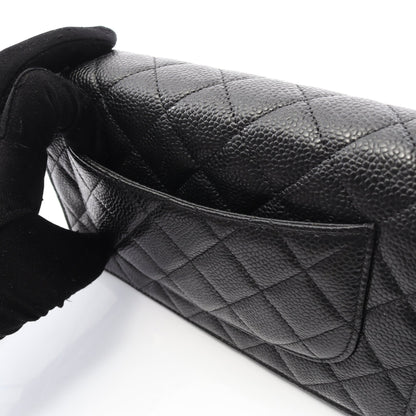 マトラッセ チェーンウォレット キャビアスキン ブラック ゴールド金具 シャネル バッグ CHANEL