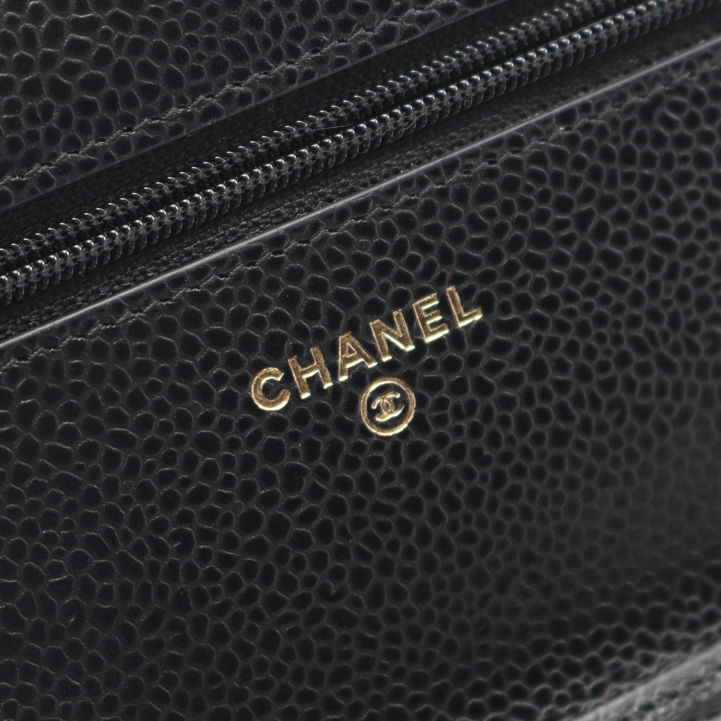 マトラッセ チェーンウォレット キャビアスキン ブラック ゴールド金具 シャネル バッグ CHANEL