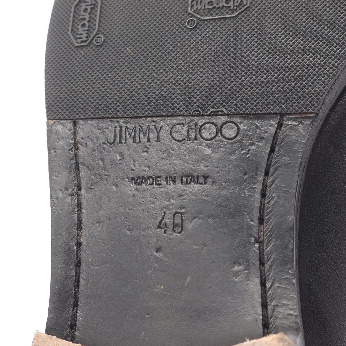 ローファー レザー ブラック チェーン スター ジミーチュウ シューズ JIMMY CHOO