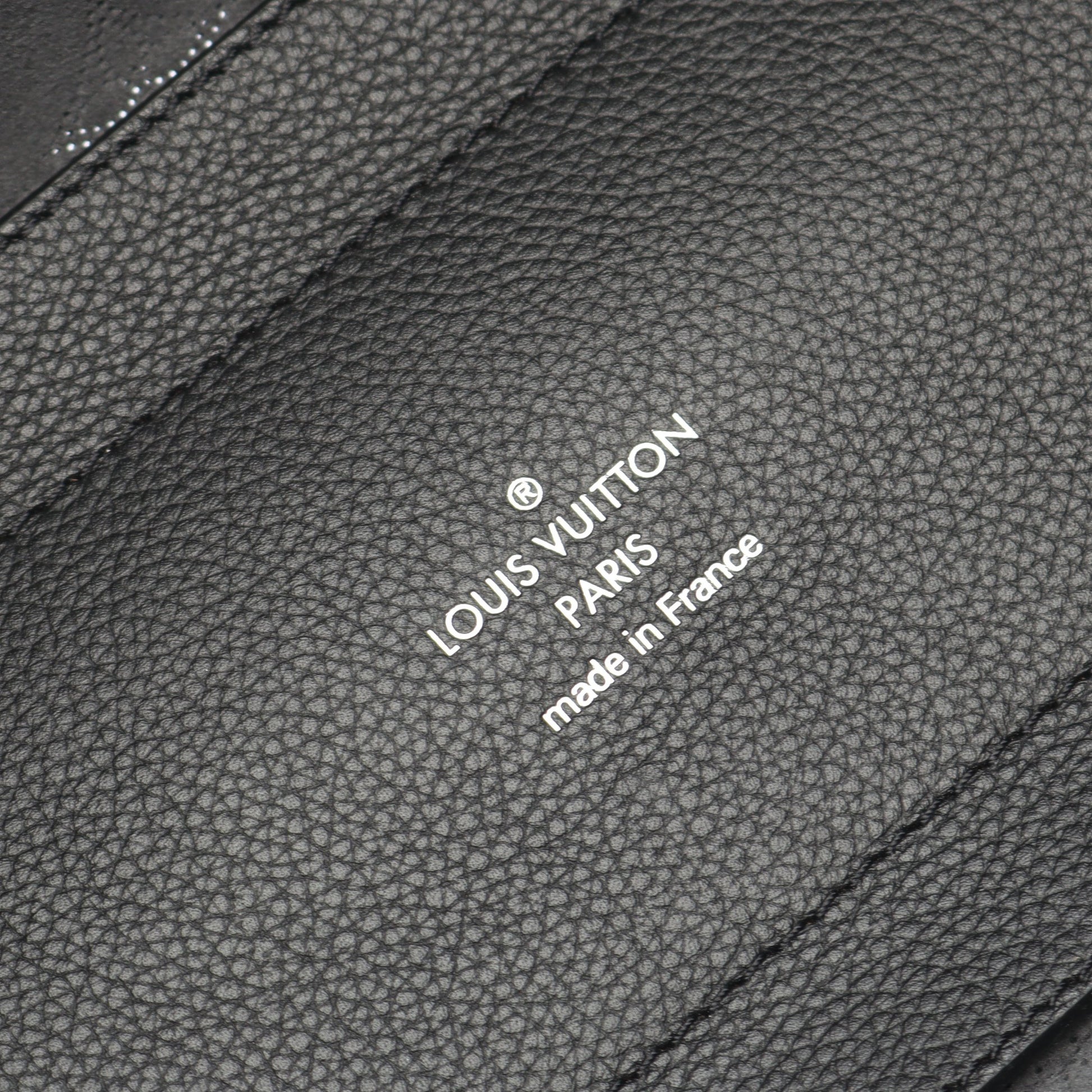 ヒナPM マヒナ ノワール ハンドバッグ トートバッグ レザー ブラック ダークブラウン 2WAY ルイヴィトン バッグ LOUIS VUITTON