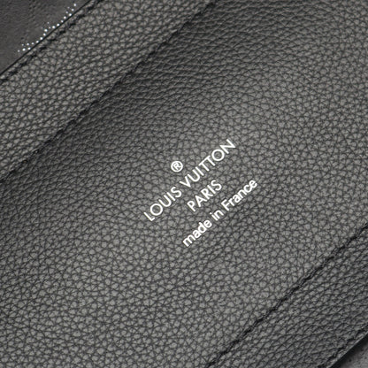 ヒナPM マヒナ ノワール ハンドバッグ トートバッグ レザー ブラック ダークブラウン 2WAY ルイヴィトン バッグ LOUIS VUITTON