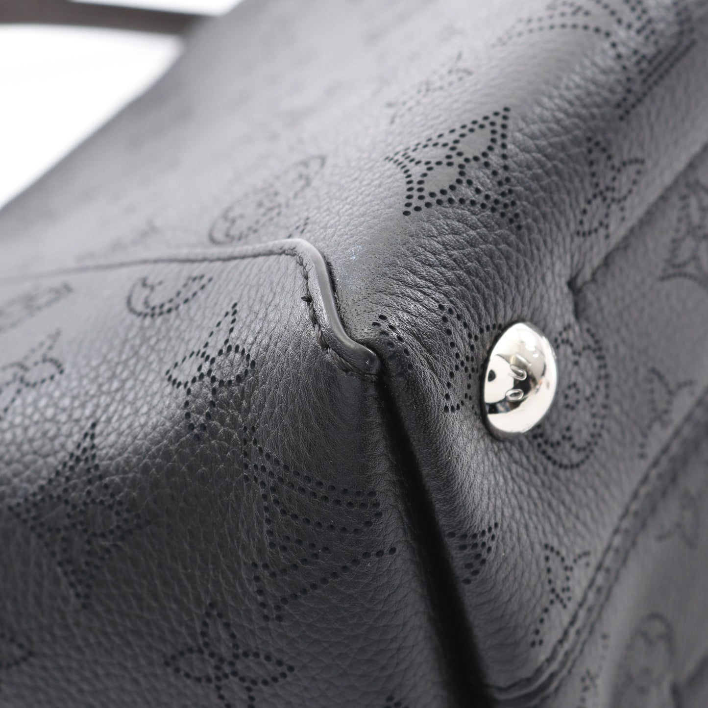 ヒナPM マヒナ ノワール ハンドバッグ トートバッグ レザー ブラック ダークブラウン 2WAY ルイヴィトン バッグ LOUIS VUITTON