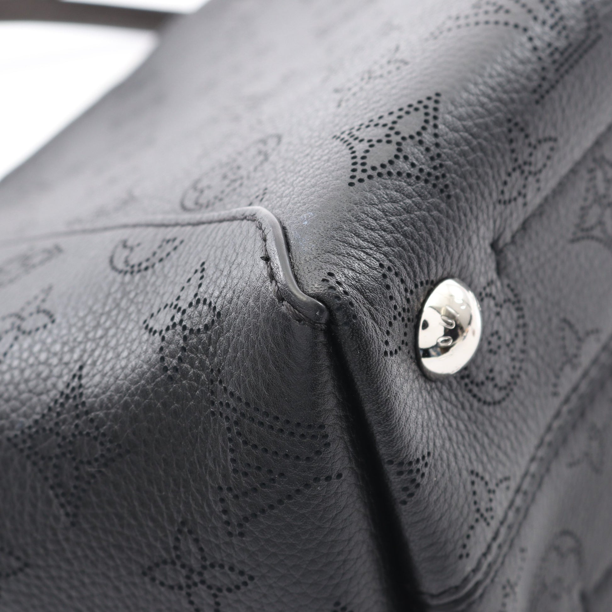 ヒナPM マヒナ ノワール ハンドバッグ トートバッグ レザー ブラック ダークブラウン 2WAY ルイヴィトン バッグ LOUIS VUITTON