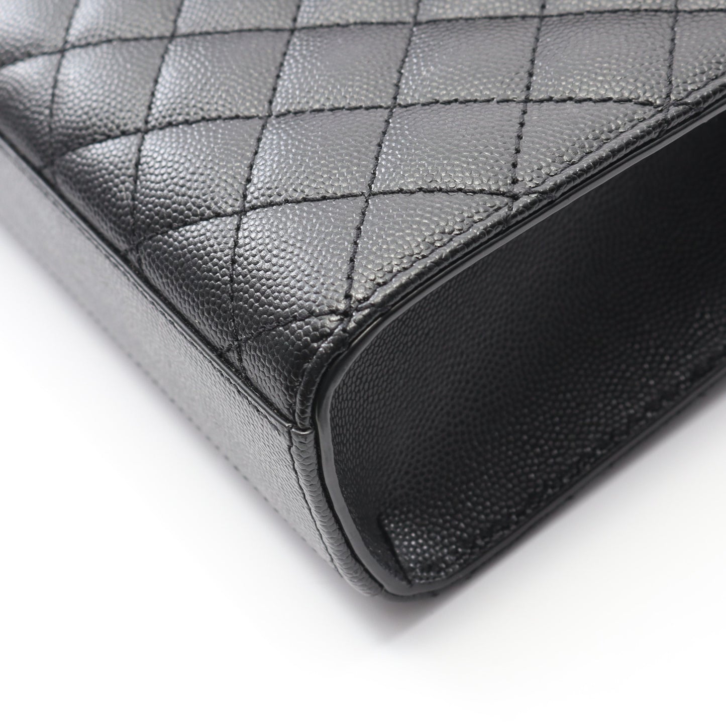 エンヴェロップ ミディアム チェーンショルダーバッグ レザー ブラック サンローランパリ バッグ SAINT LAURENT PARIS