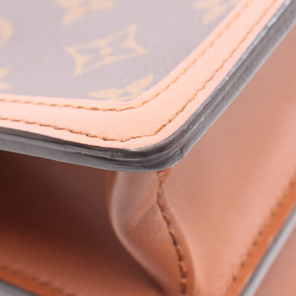 ドーフィーヌMM モノグラムリバース チェーンショルダーバッグ PVC レザー ブラウン 2WAY ルイヴィトン バッグ LOUIS VUITTON