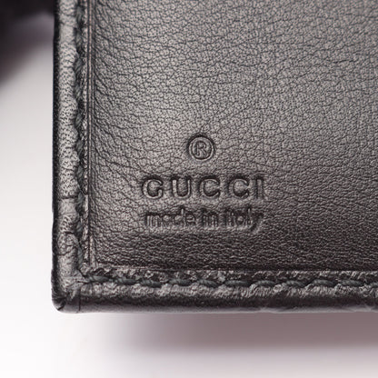 ラブリーハート グッチシマ 二つ折り財布 レザー ブラック グッチ – RECLO 