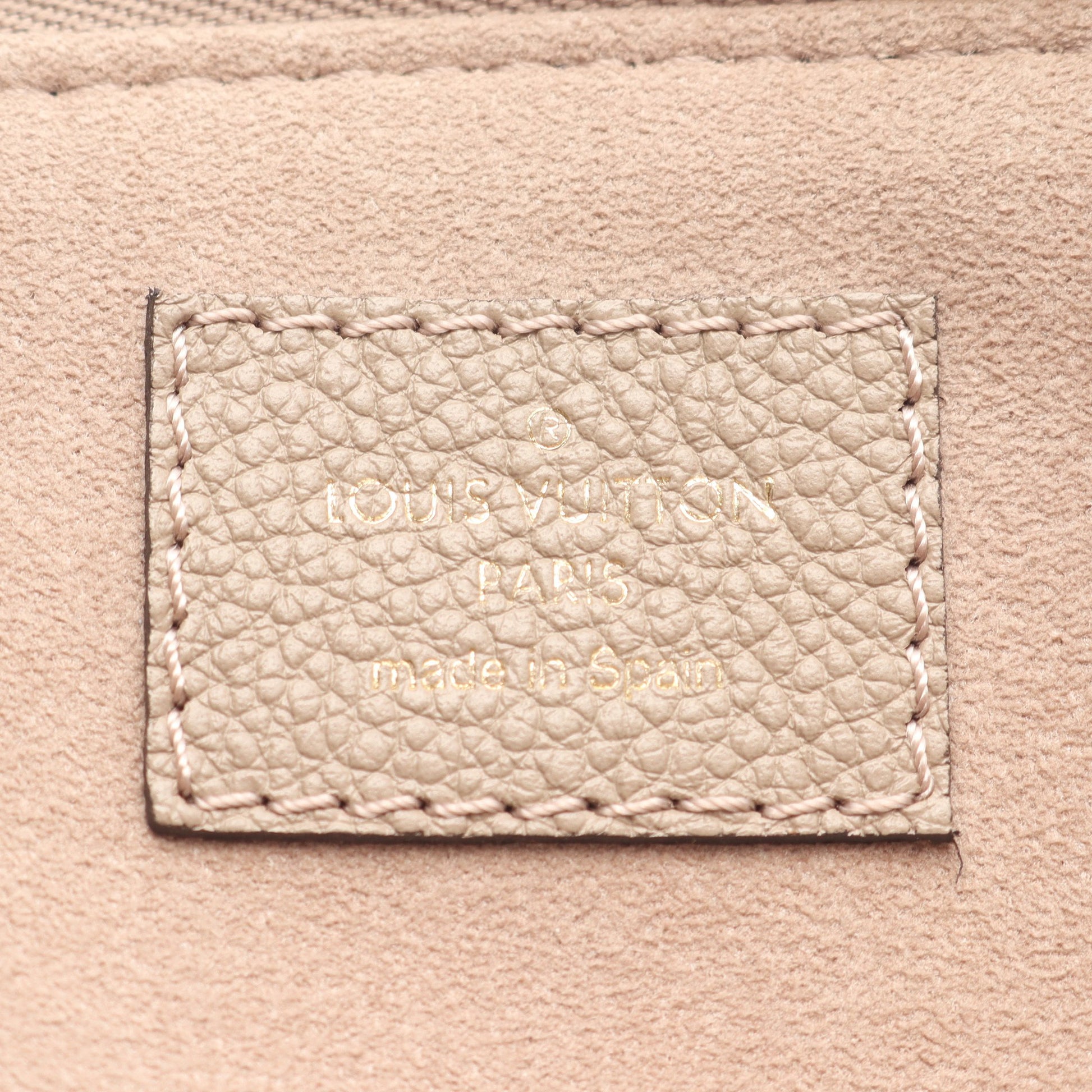 プティ パレPM モノグラムアンプラント トゥルトレール クレーム ハンドバッグ レザー グレーベージュ 2WAY ルイヴィトン バッグ LOUIS VUITTON