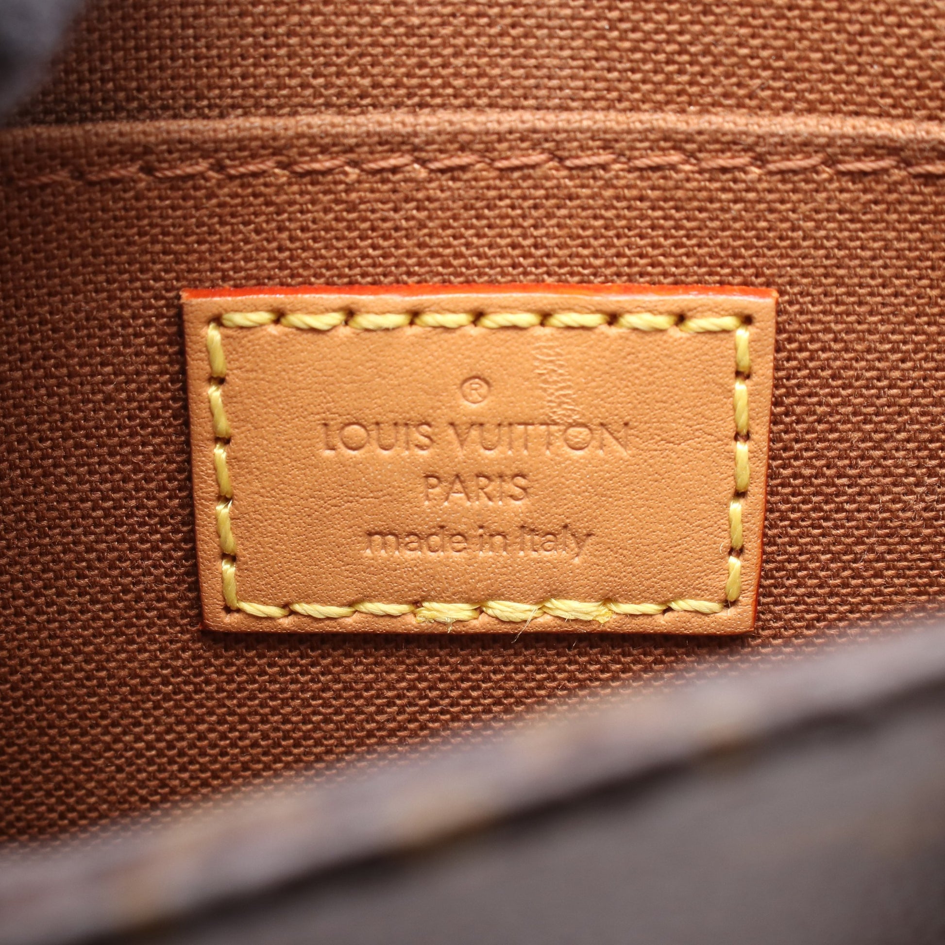 プティット サックプラ モノグラム ハンドバッグ PVC レザー ブラウン 2WAY ルイヴィトン バッグ LOUIS VUITTON