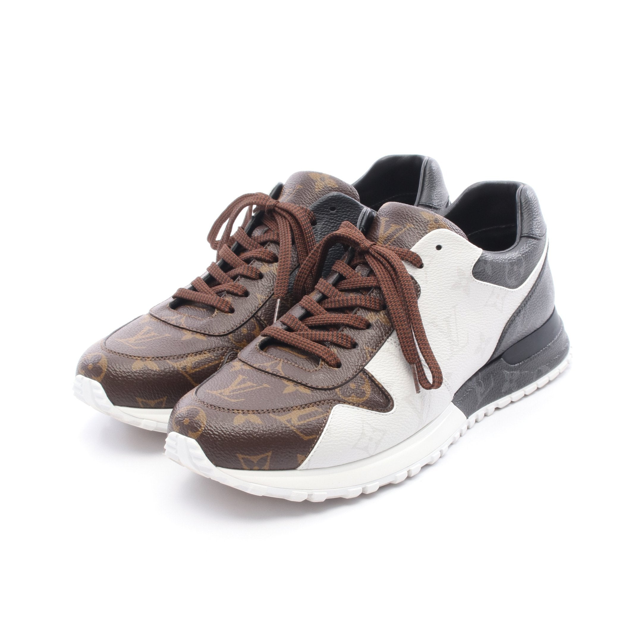 ランアウェイライン モノグラム スニーカー PVC ブラウン