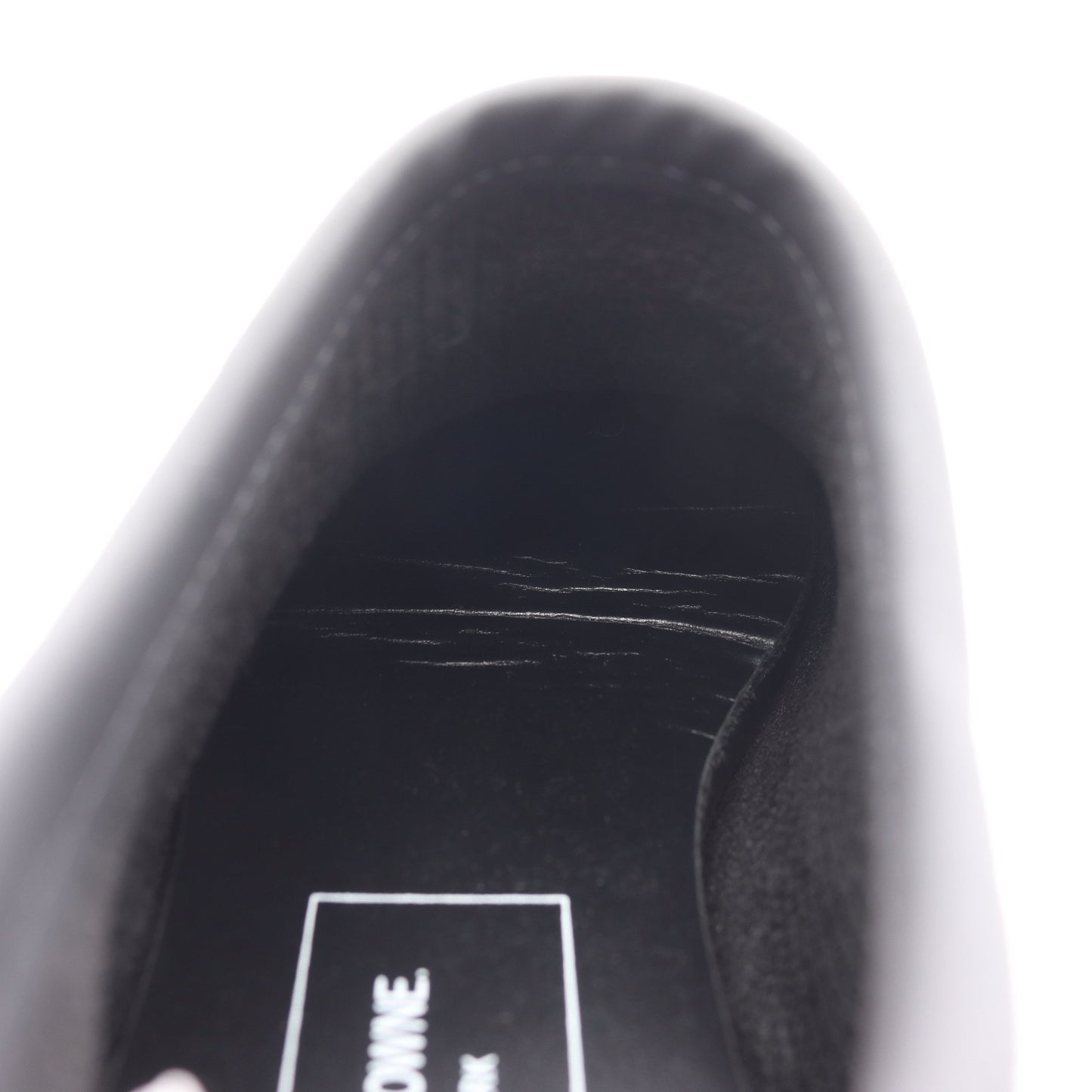 ブーツ ラバー ブラック トムブラウン シューズ THOM BROWNE