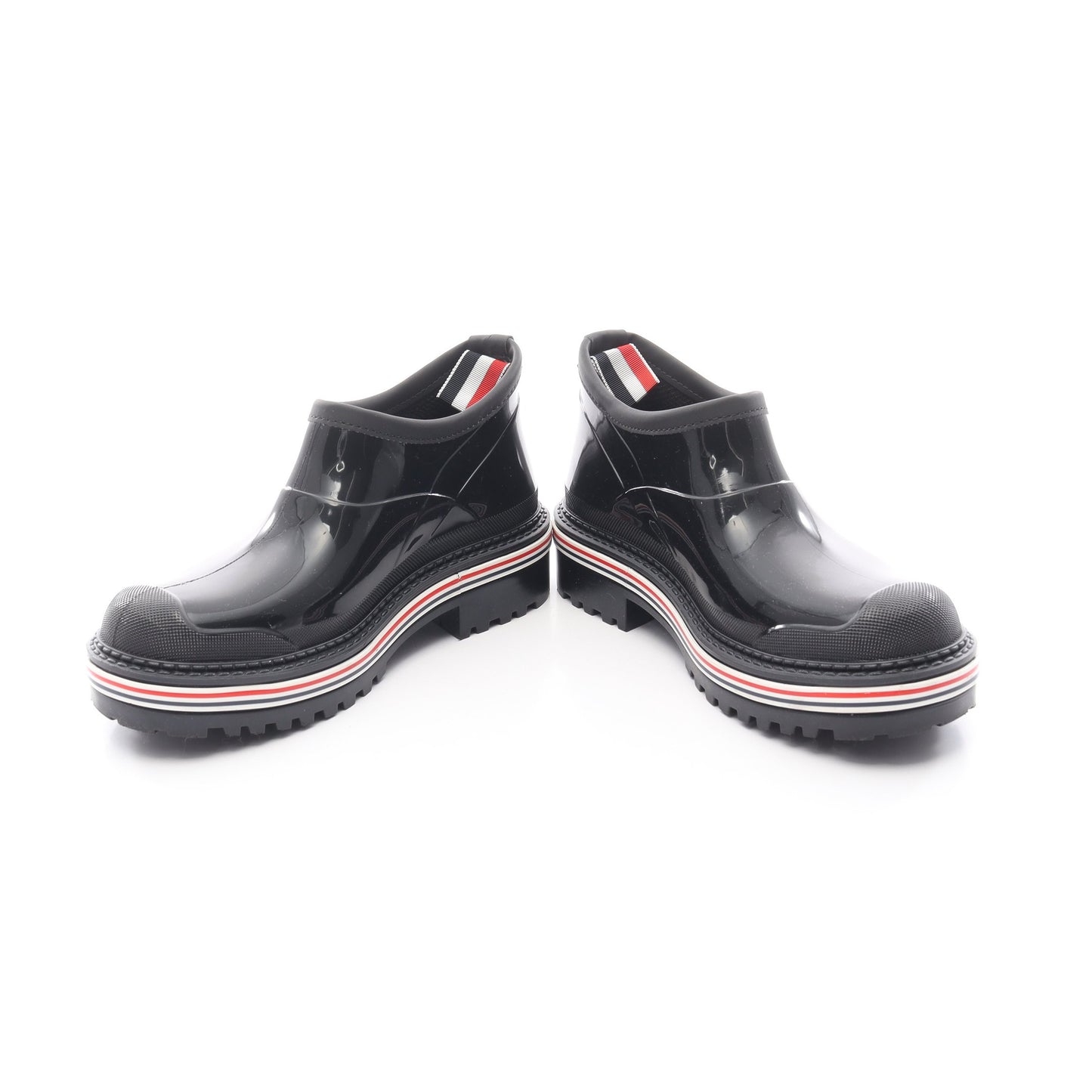 ブーツ ラバー ブラック トムブラウン シューズ THOM BROWNE