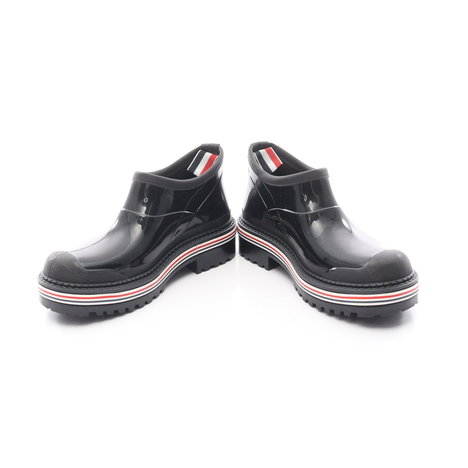 ブーツ ラバー ブラック トムブラウン シューズ THOM BROWNE