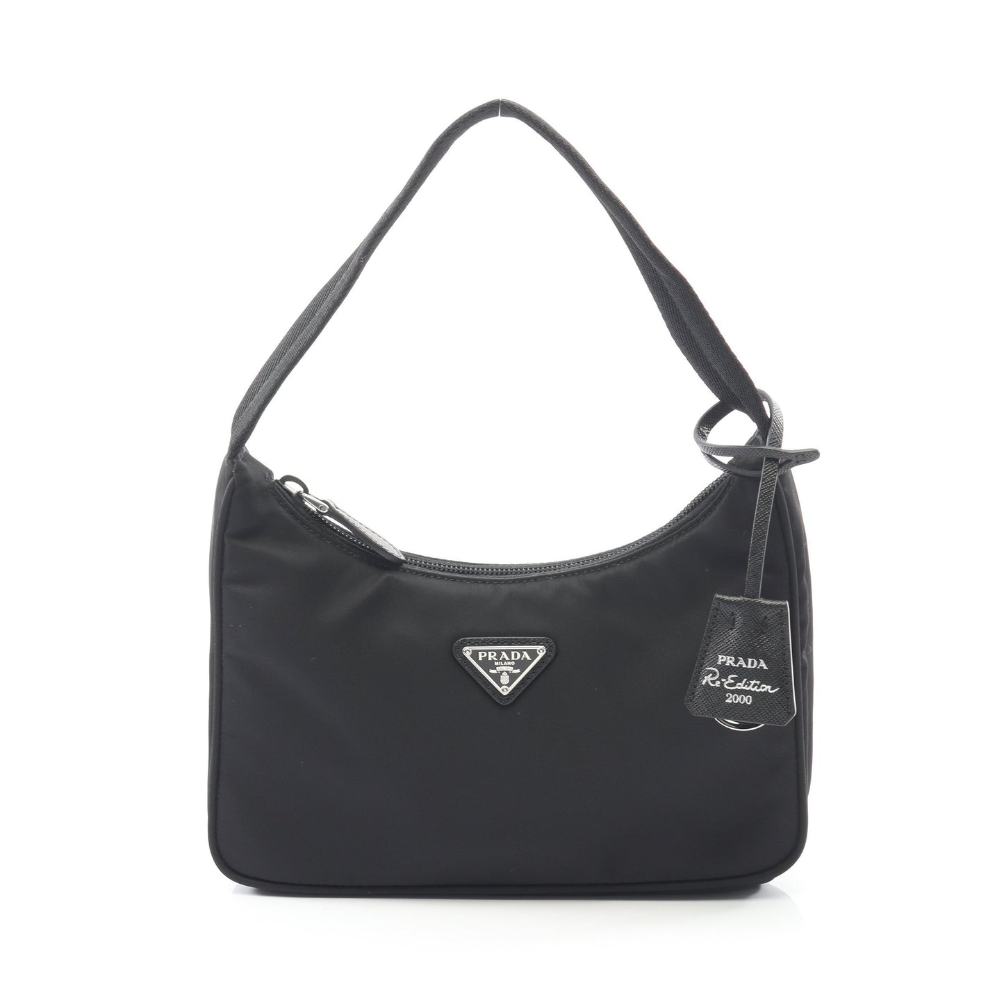 Re-Edition 2000 ミニバッグ ハンドバッグ ナイロン ブラック プラダ バッグ PRADA