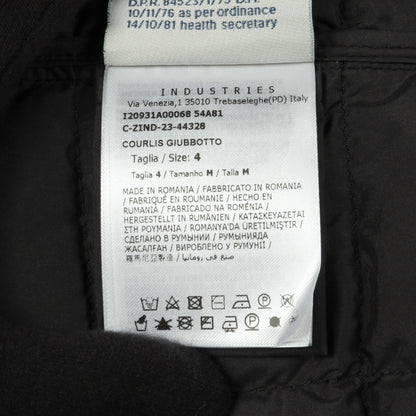 COURLIS キルティング ダウンジャケット ブラック モンクレール アウター MONCLER