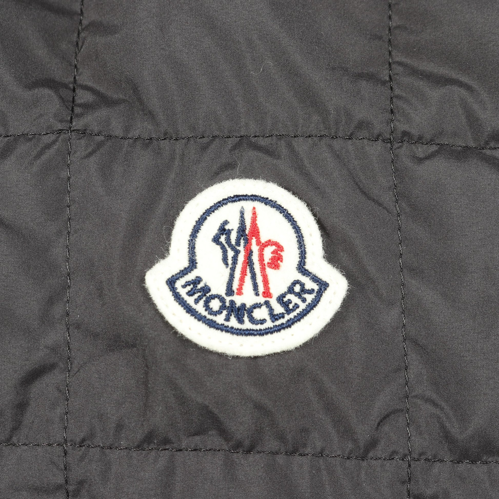 COURLIS キルティング ダウンジャケット ブラック モンクレール アウター MONCLER
