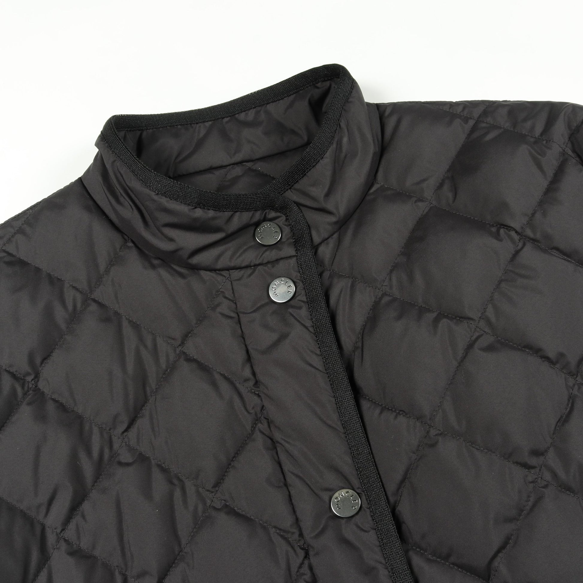 COURLIS キルティング ダウンジャケット ブラック モンクレール アウター MONCLER