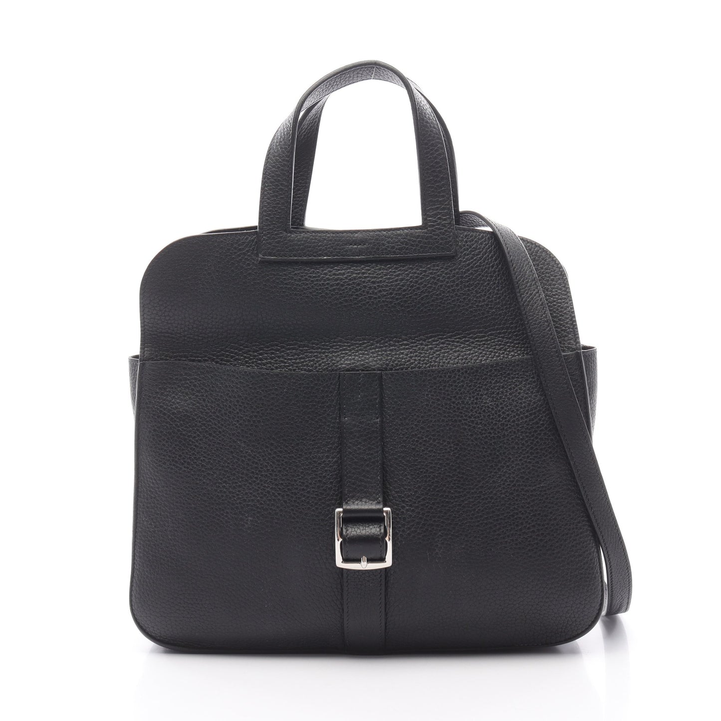アルザン31 ハンドバッグ トリヨンクレマンス ブラック シルバー金具 2WAY C刻印 エルメス バッグ HERMES