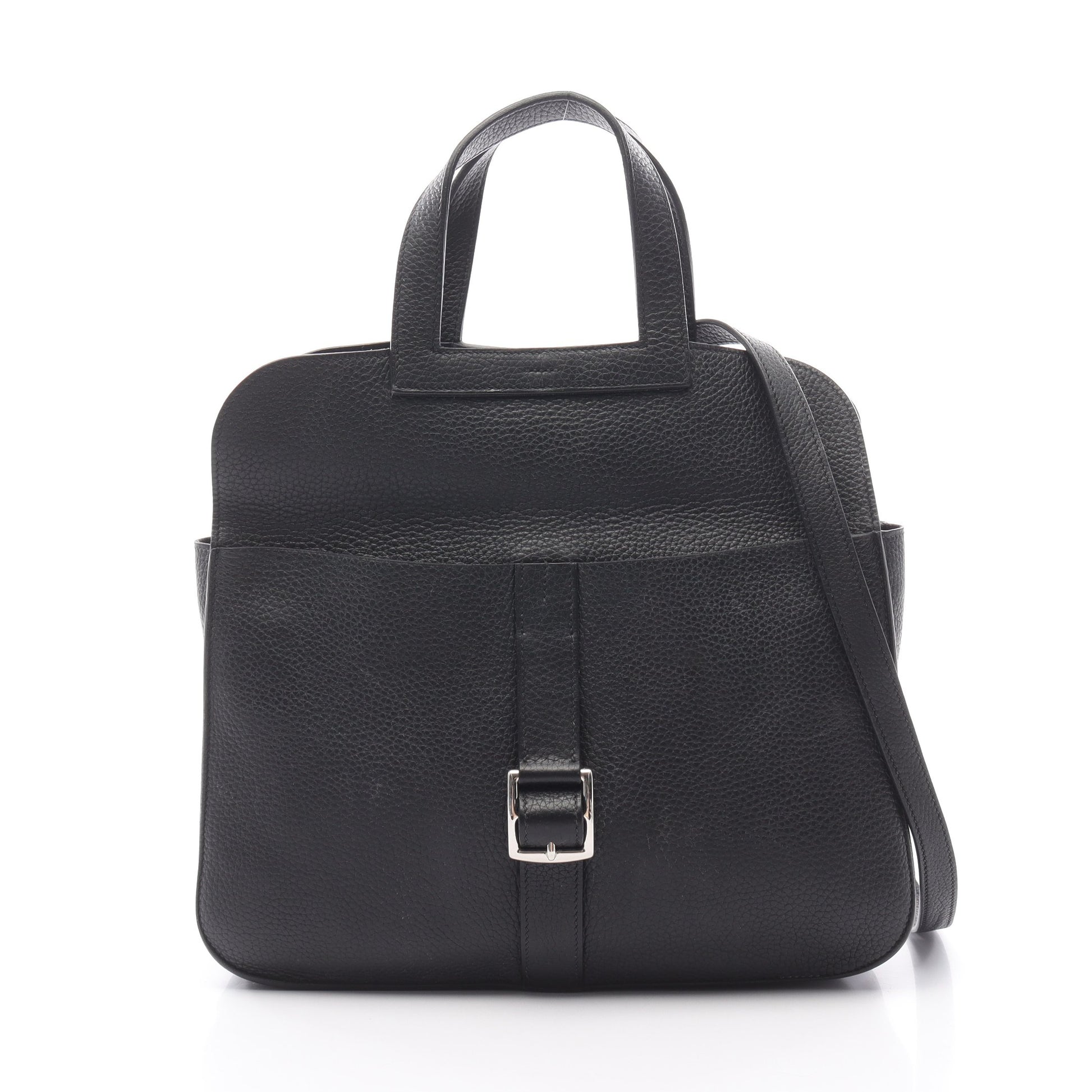 アルザン31 ハンドバッグ トリヨンクレマンス ブラック シルバー金具 2WAY C刻印 エルメス バッグ HERMES