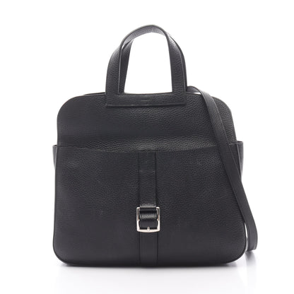 アルザン31 ハンドバッグ トリヨンクレマンス ブラック シルバー金具 2WAY C刻印 エルメス バッグ HERMES